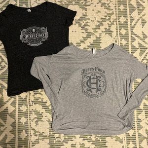 two herb cider (bellingham, wa) shirts